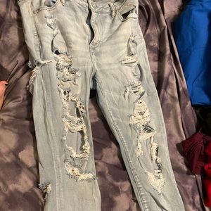 American eagle next level stretch skinny jeans